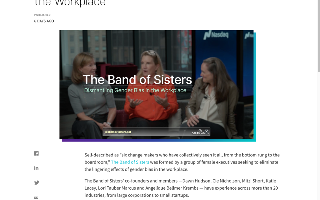 The Band of Sisters: Dismantling Gender Bias in the Workplace