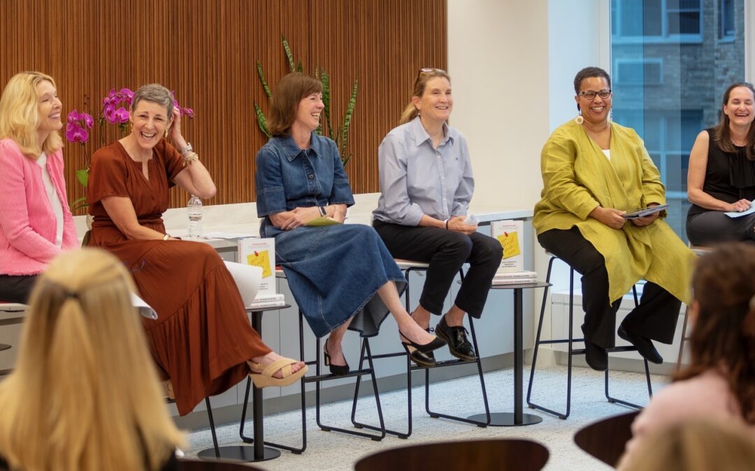 The six Band of Sisters speak at Spencer Stuart's new NYC office